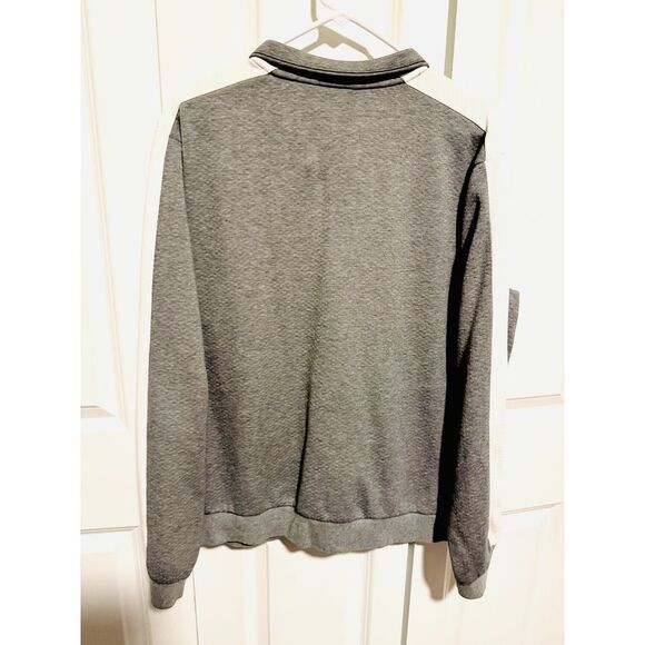 PUMA Men's Full-Zip Performance Jacket – Gray &‎ White – Size L - Picture 5 of 5